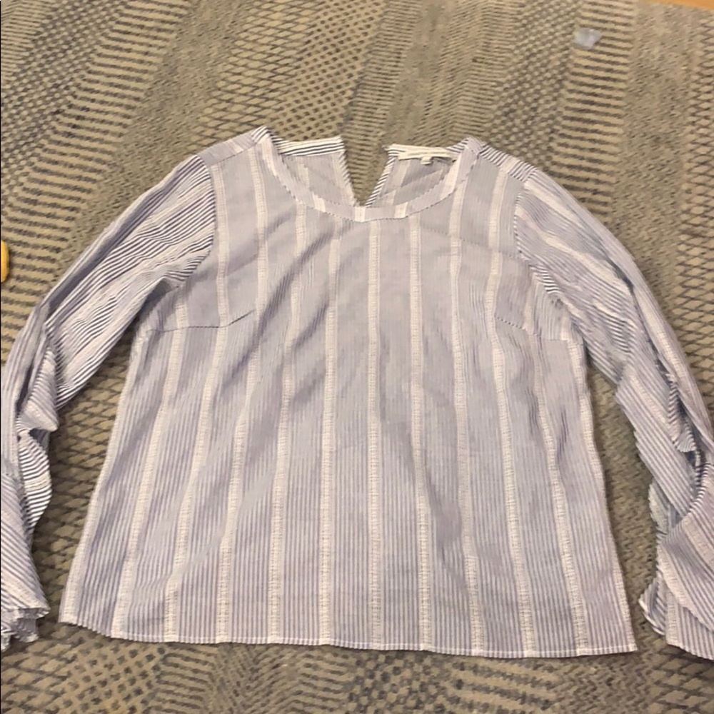 Flare Sleeve Blouse